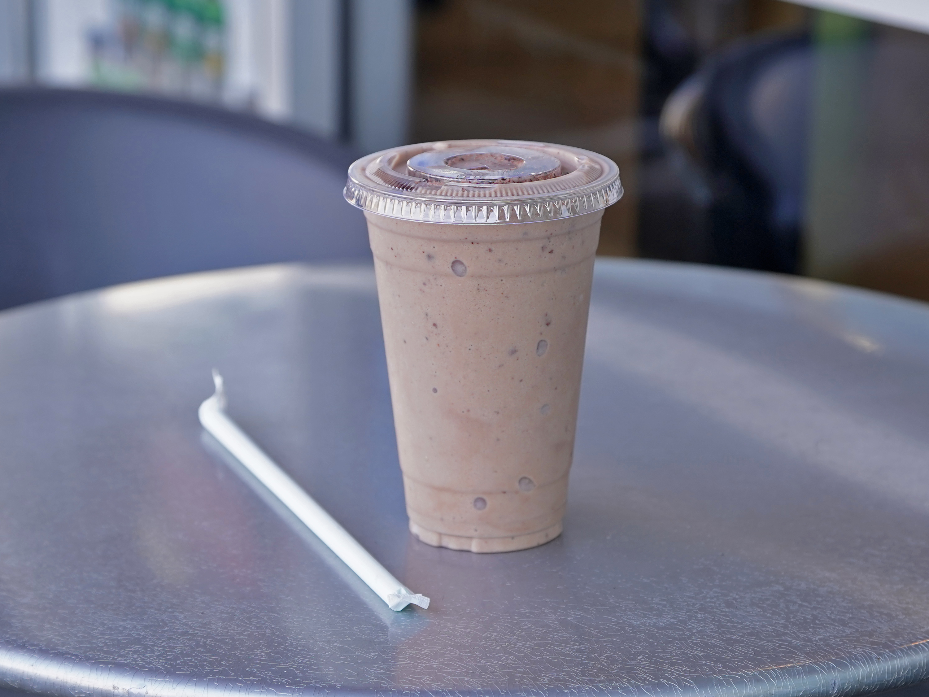 Order 20 oz. Cacao Party Smoothie food online from Pure Pressed Juice store, Los Angeles on bringmethat.com