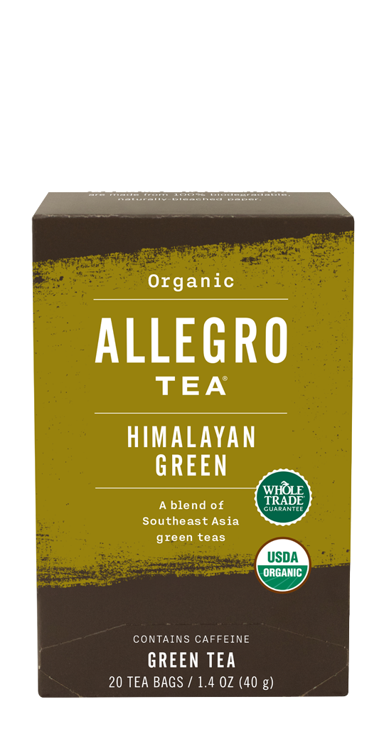 Order Organic Himalayan Green Tea food online from Allegro Coffee Company store, Greensboro on bringmethat.com