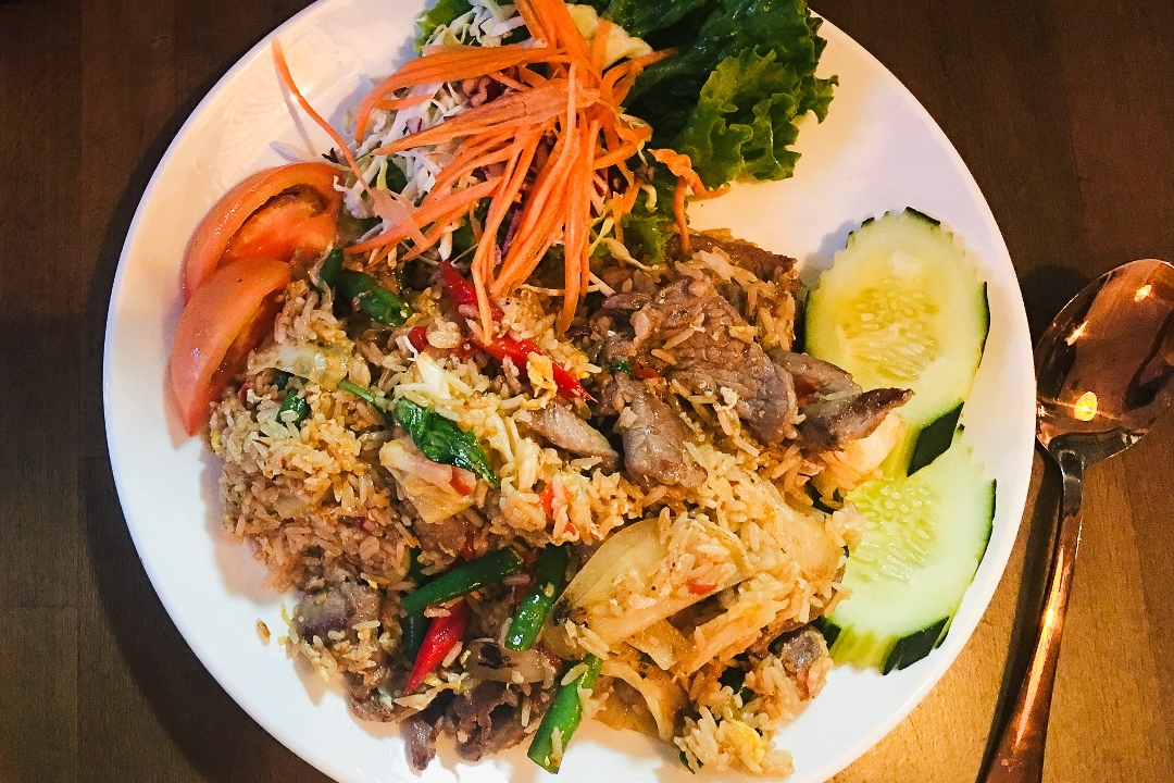 Order Basil Fried Rice Tofu food online from Thai Table store, Berkeley on bringmethat.com