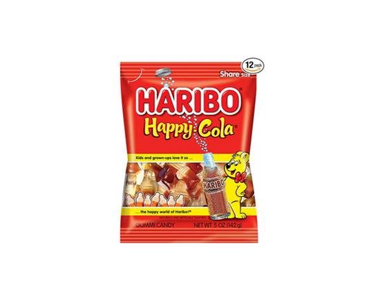 Order Haribo Sour Happy Cola 5 oz food online from Raley'S store, South Lake Tahoe on bringmethat.com