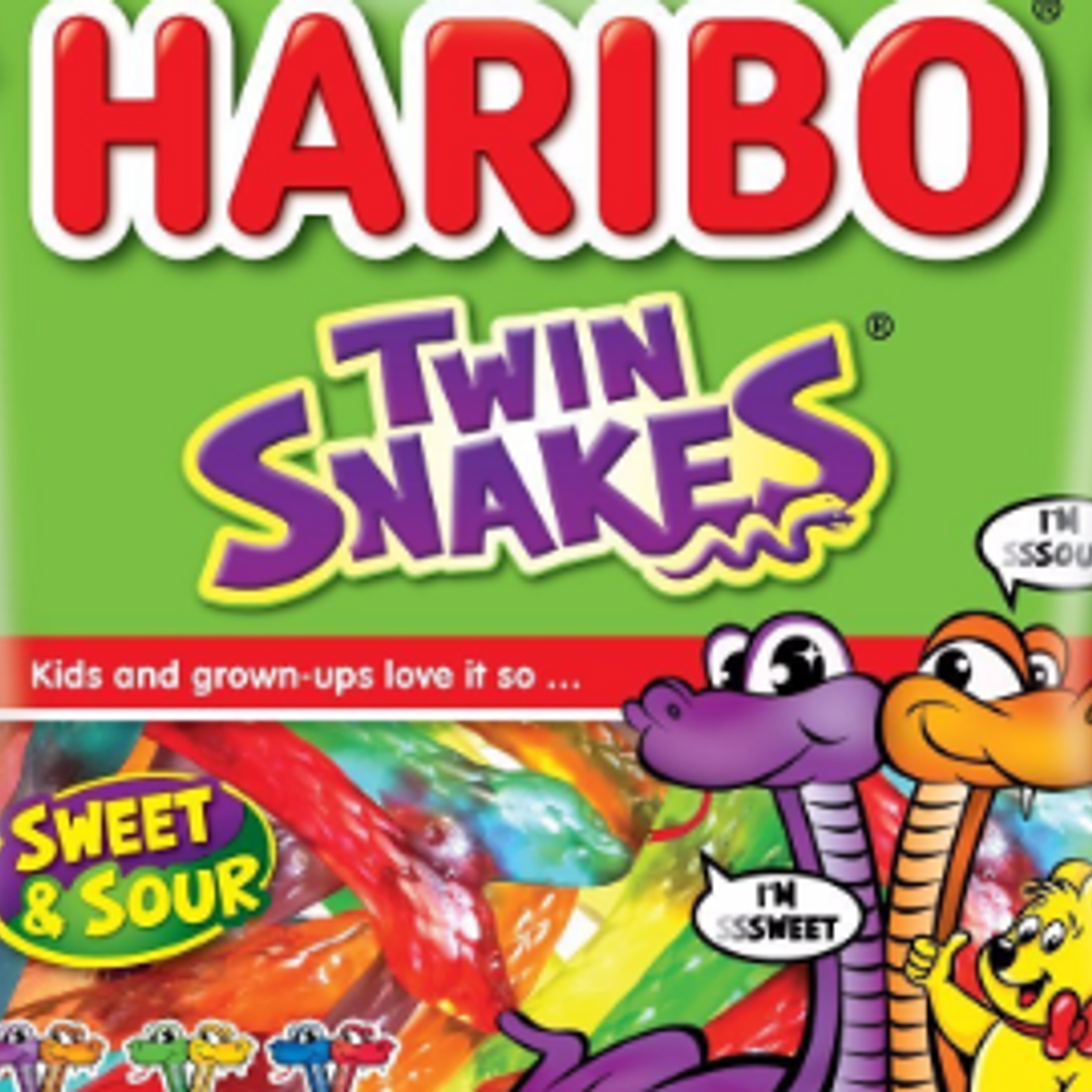 Order Haribo Gummi Twin Snakes 5 Oz food online from Rebel store, Las Vegas on bringmethat.com
