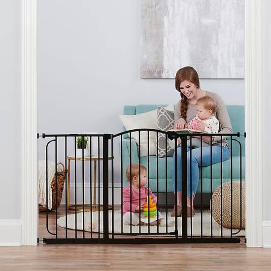 Order Regalo Home Accents Super Wide Safety Gate in Bronze food online from Bed Bath & Beyond store, Lancaster on bringmethat.com