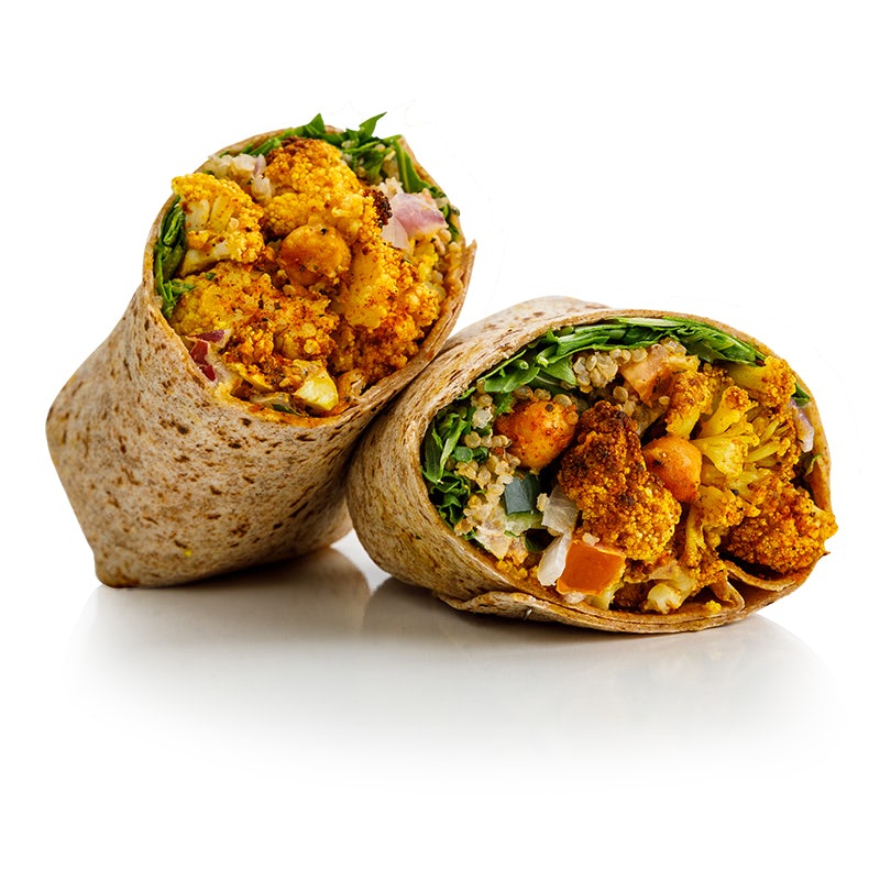 Order Cauliflower Chickpea Shawarma Wrap food online from Native Foods Cafe store, San Diego on bringmethat.com