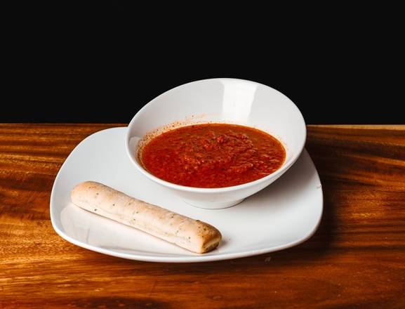 Order Spicy Tomato Garlic Soup food online from Burger Village store, East Farmingdale on bringmethat.com