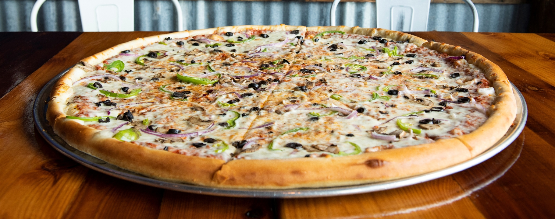 Order 30 Inch - The Veggies food online from Fat Boy Pizza store, Metairie on bringmethat.com
