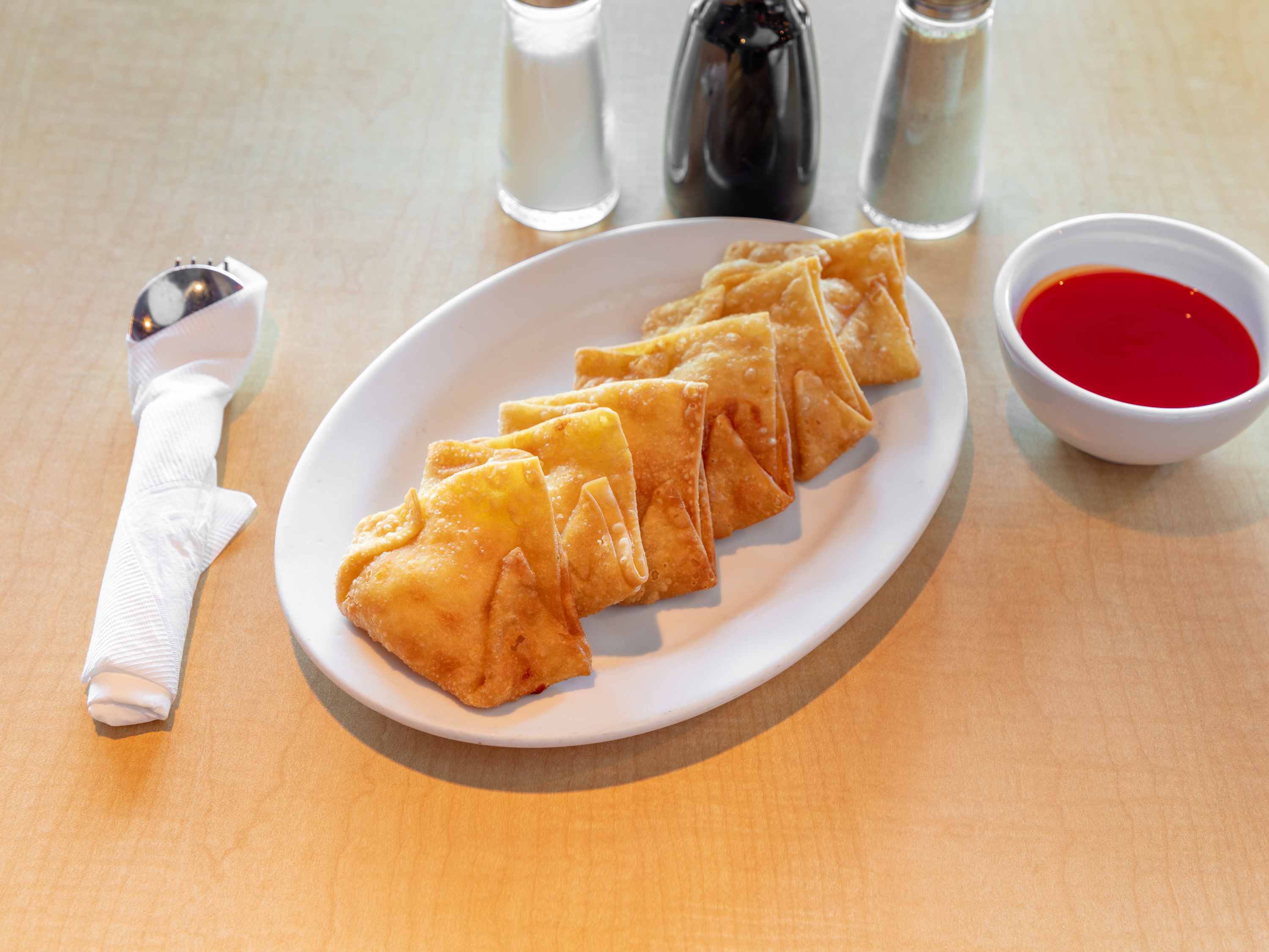 Order Fried Crab Rangoon  food online from Golden China store, Southlake on bringmethat.com