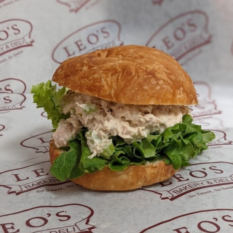 Order Tuna on Croissant (Sandwich) food online from Leo Bakery & Deli store, East Rochester on bringmethat.com
