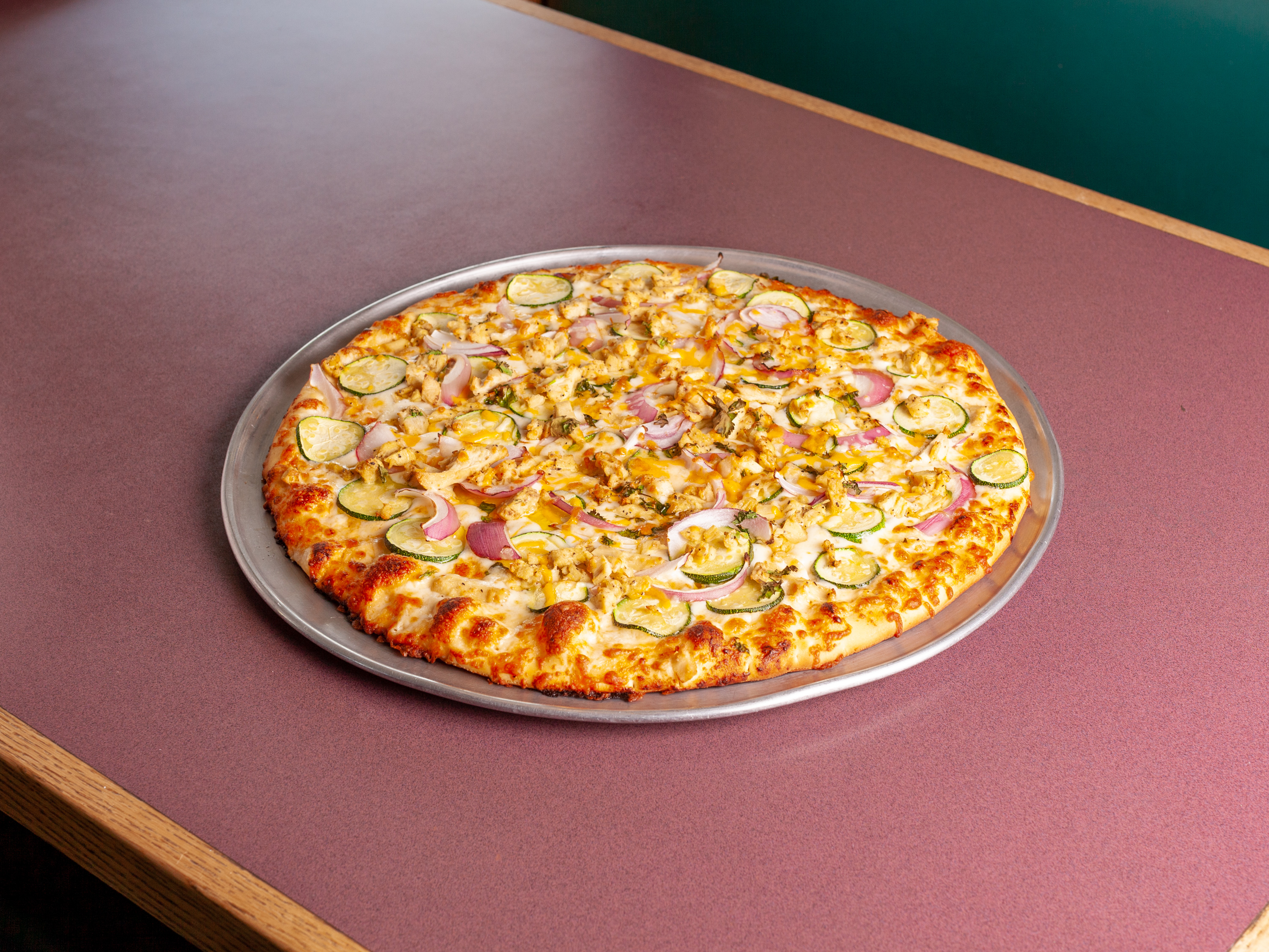 Order Lemon Pepper Chicken Pizza food online from Straw Hat Pizza store, Santa Maria on bringmethat.com