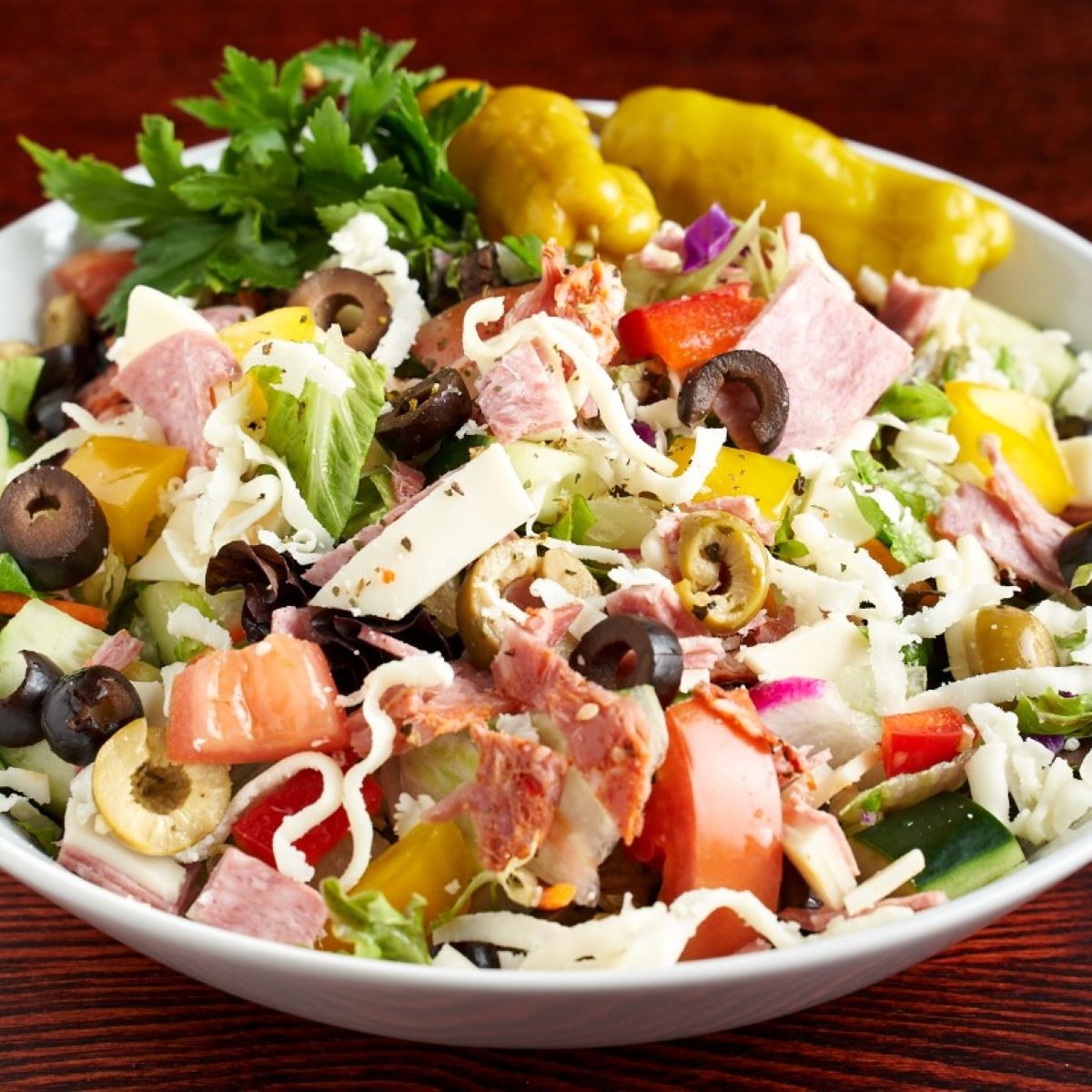 Order Small Antipasto Salad food online from Streets Of New York store, Peoria on bringmethat.com