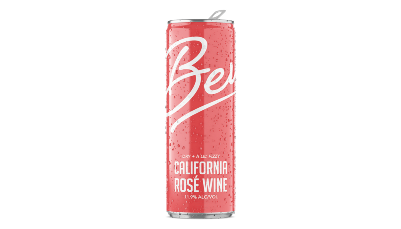 Order Bev Rose 4x 250ml Cans food online from Village Commons Liquor store, Camarillo on bringmethat.com