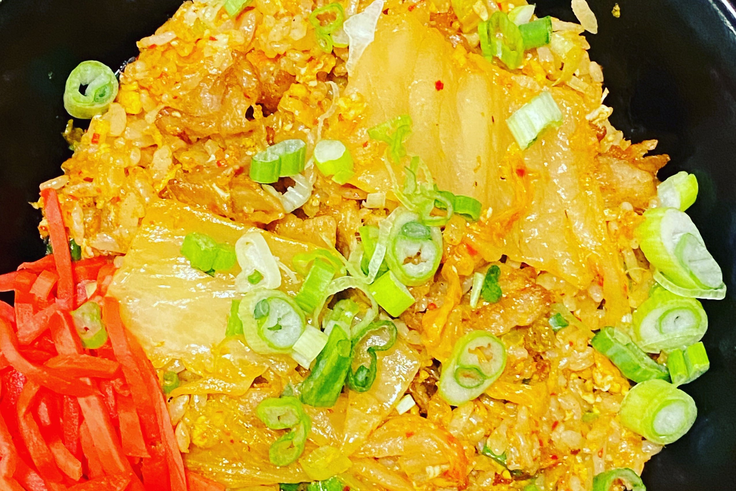 Order Kimchi Fried Rice LARGE food online from Tonkotsu House Ramen store, El Monte on bringmethat.com