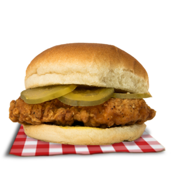 Order Spicy Chicken Sandwich food online from Williams Fried Chicken store, Dallas on bringmethat.com