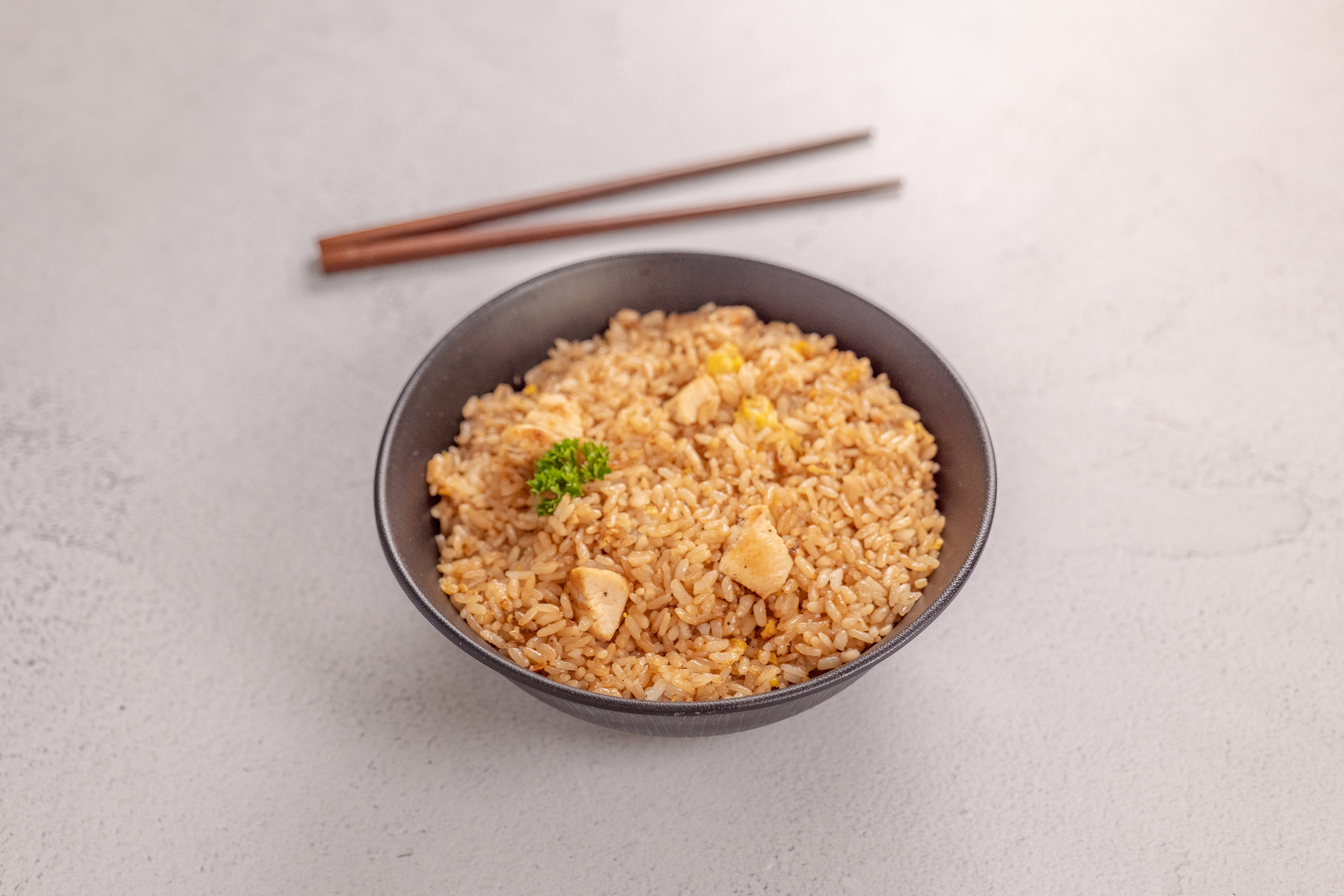 Order Chicken Fried Rice Bowl food online from Habachihana Grill store, Anaheim on bringmethat.com