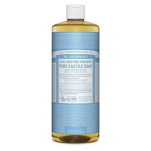 Order Dr. Bronner's Castile Soap Unscented - 32.0 oz food online from Walgreens store, Greensboro on bringmethat.com