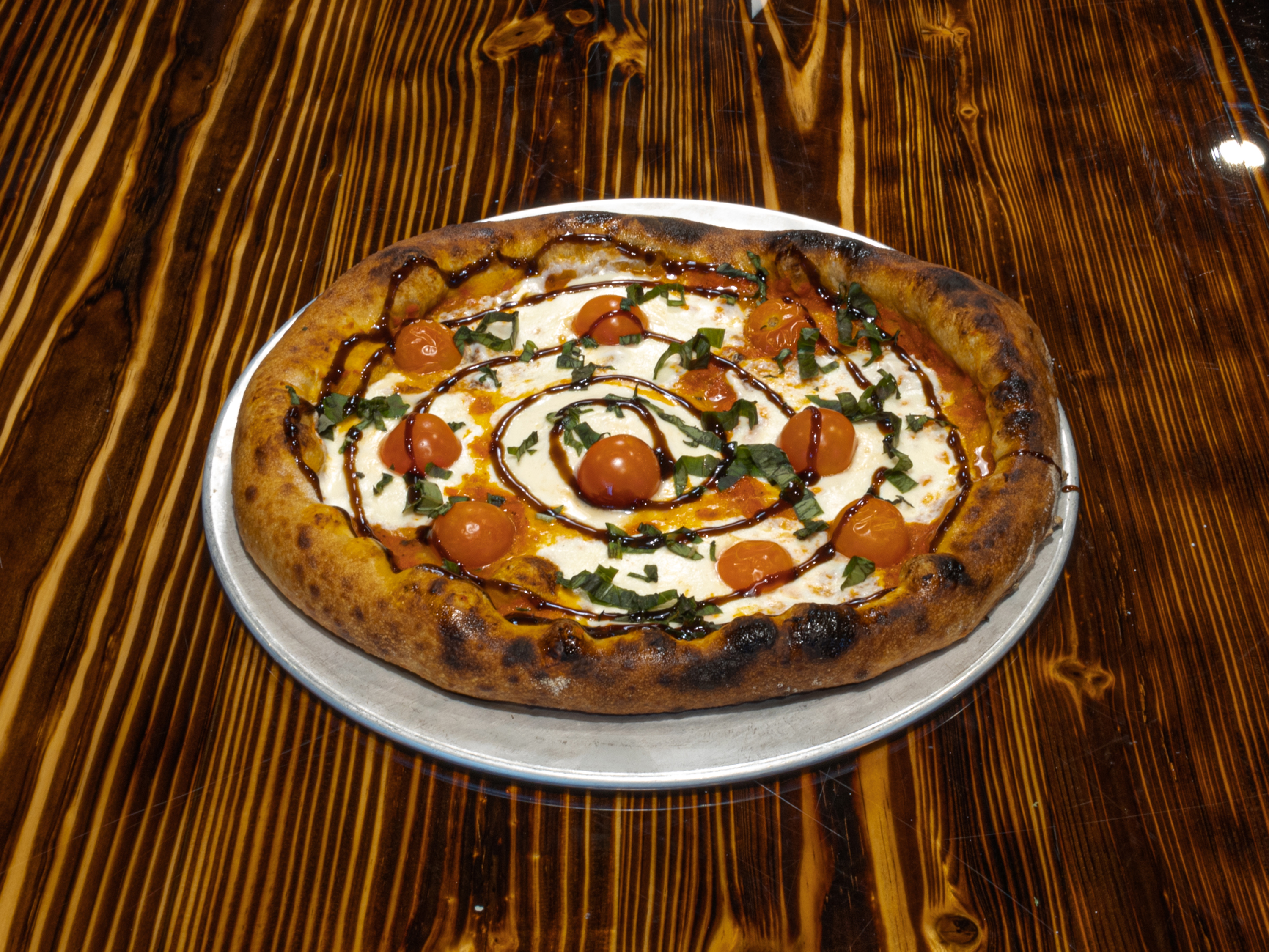 Order Spinach Me Right Round Pizza food online from Jim Deggys store, Pineville on bringmethat.com