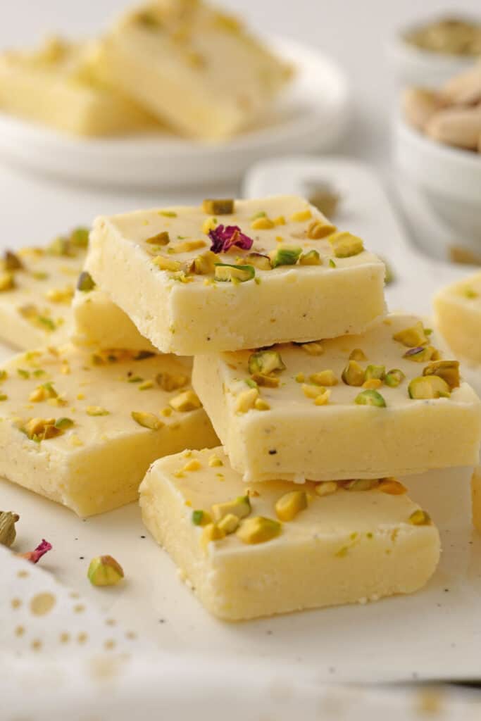 Order Plain Barfi (lb) food online from Chef of India store, Jersey City on bringmethat.com