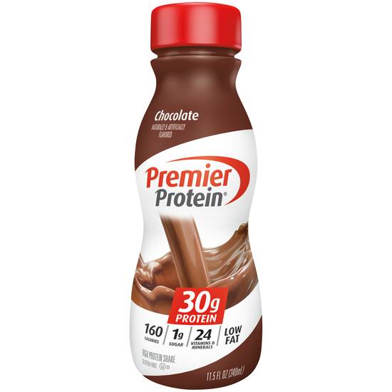 Order Premier Protein Protein Shake Chocolate (11.5 oz) food online from Rite Aid store, Canton on bringmethat.com