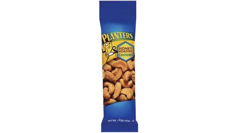 Order Planters Honey Roasted Cashews food online from Route 7 Food Mart store, Norwalk on bringmethat.com