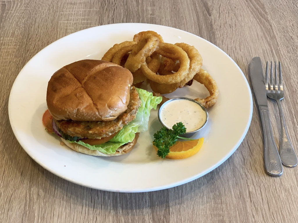 Order Veggie Burger food online from Mikayla's Cafe store, Santa Clara on bringmethat.com