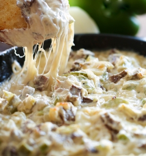 Order Philly Cheesesteak Dip food online from Captain’s Curbside Seafood store, Trappe on bringmethat.com