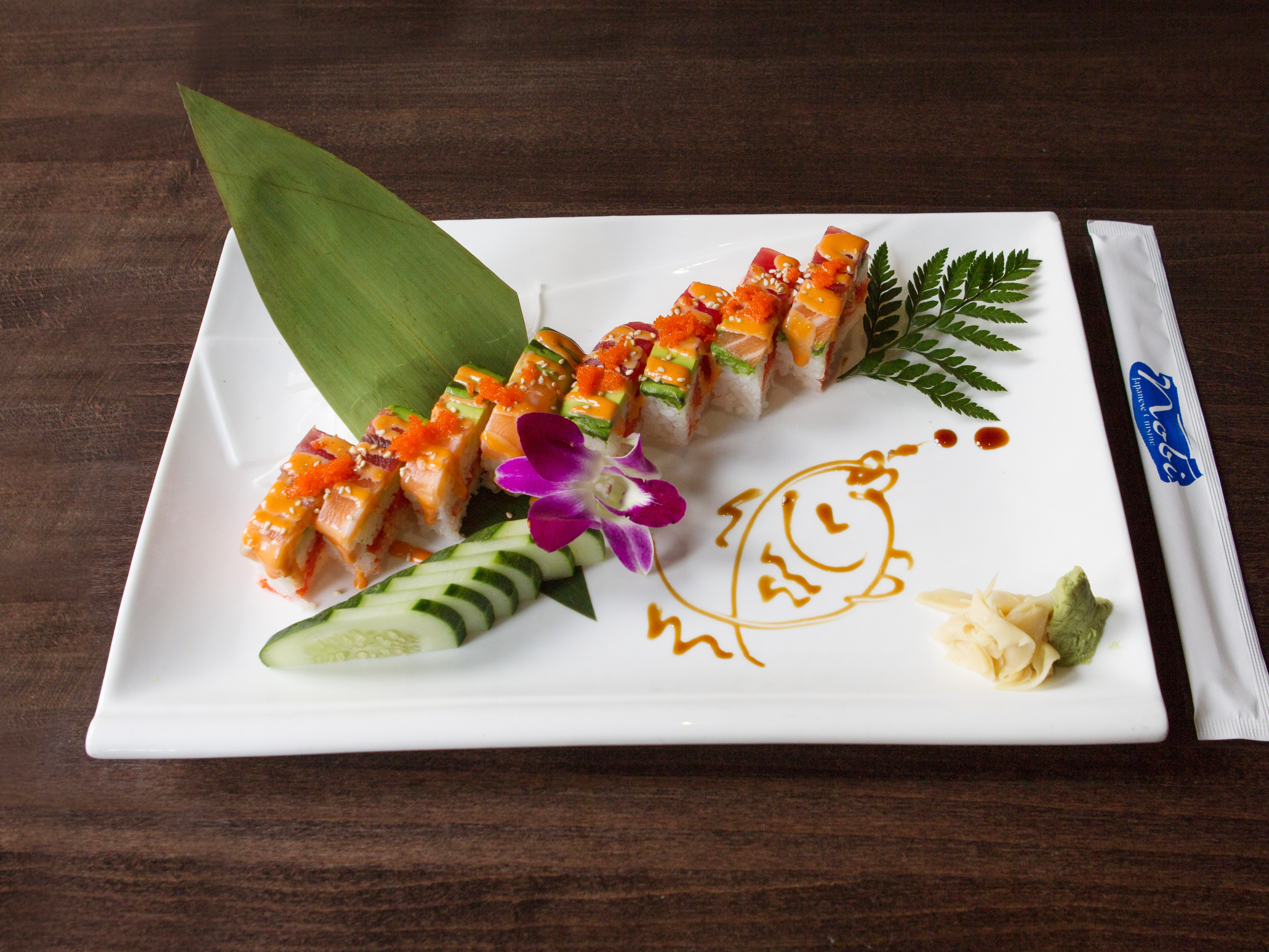 Order Kakko Sushi Roll food online from Aji Sushi store, New York on bringmethat.com