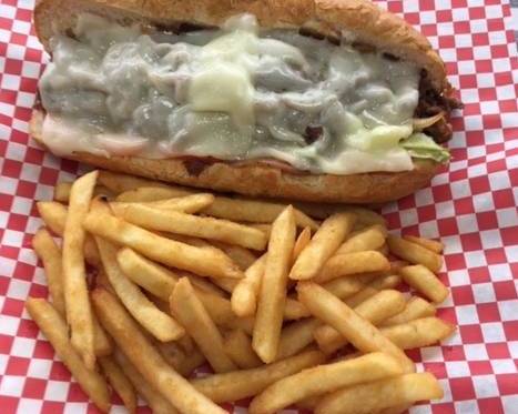 Order Philly Cheesesteak Sandwich food online from Divano's Pizzeria store, Town of Garner on bringmethat.com