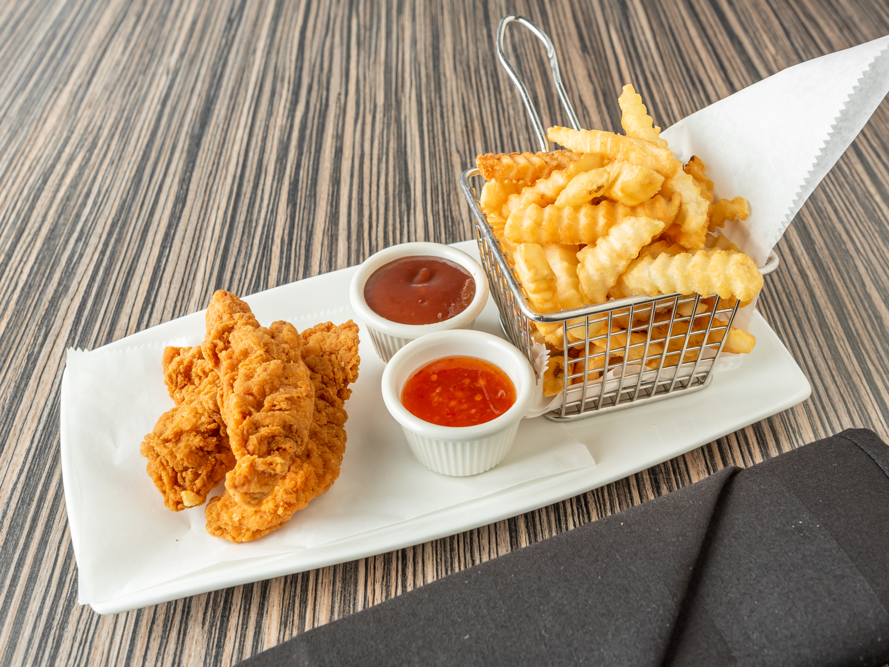 Order Chicken Fingers and Fries - OTG food online from Shakou-Libertyville store, Libertyville on bringmethat.com