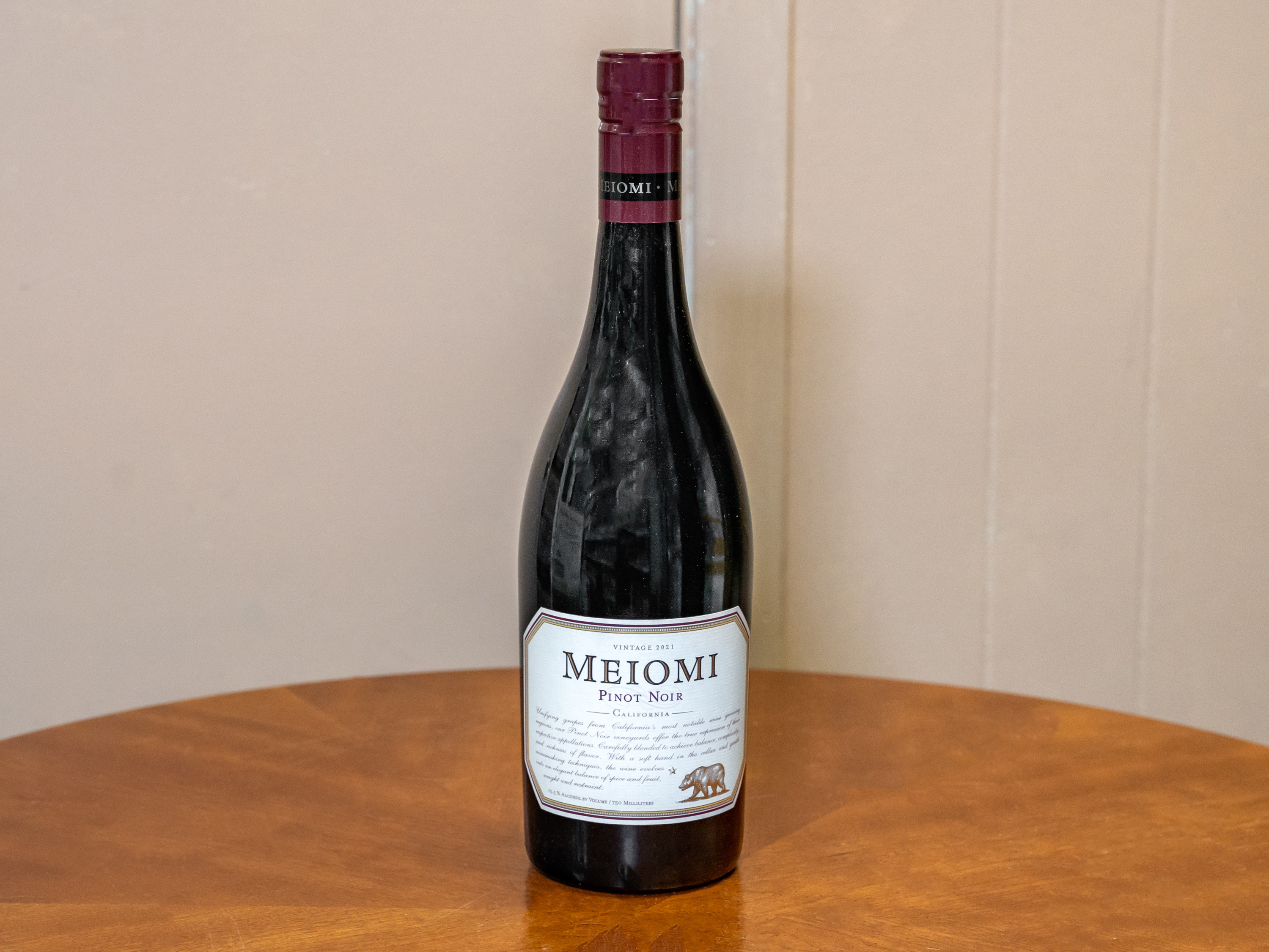 Order Meiomi Pinot Noir 2017, 750 ml. Wine food online from Jose's Wines & Liquors store, Valley Cottage on bringmethat.com