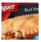 Order Banquet Beef Pot Pie food online from The Chuck Wagon store, Fairview Heights on bringmethat.com