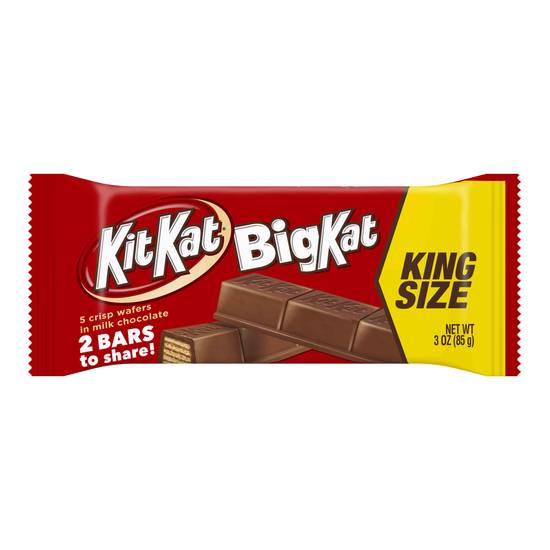 Order Kit Kat Big Kat King Size Wafer Bar Candy (3 oz) food online from Rite Aid store, Eugene on bringmethat.com