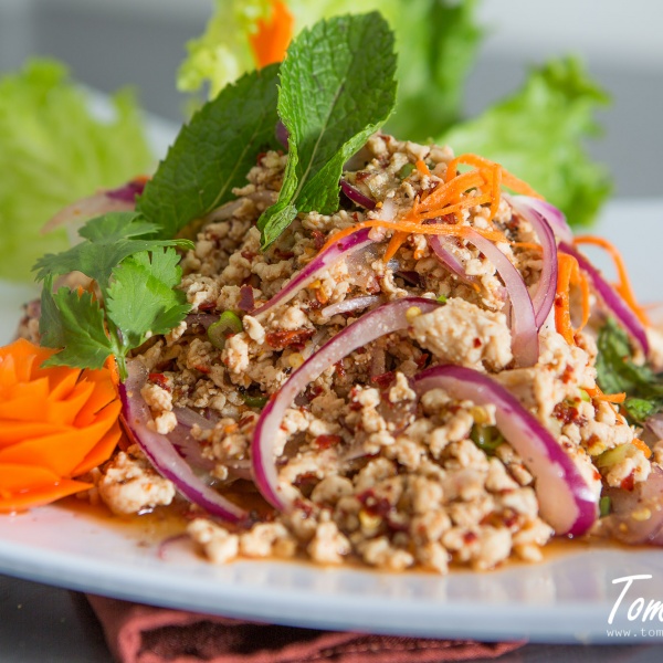 Order 20. Chicken Larb Salad food online from Top Thai Cuisine store, Reseda on bringmethat.com