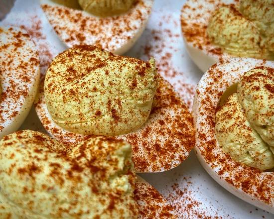 Order Deviled Eggs food online from Smoke BBQ store, Bethesda on bringmethat.com