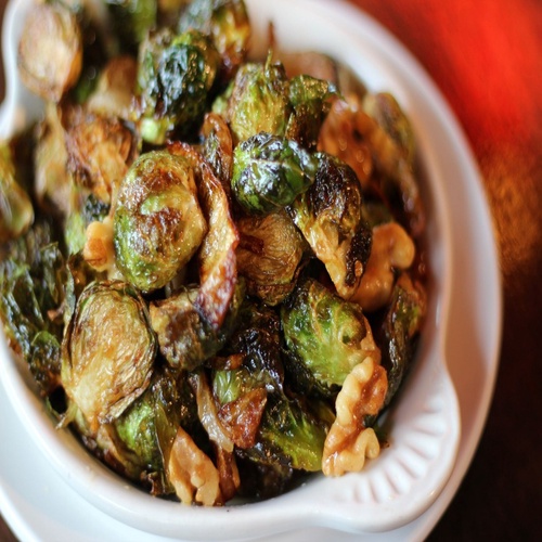 Order Maple Butter Brussel Sprouts food online from Green Door Tavern store, Chicago on bringmethat.com