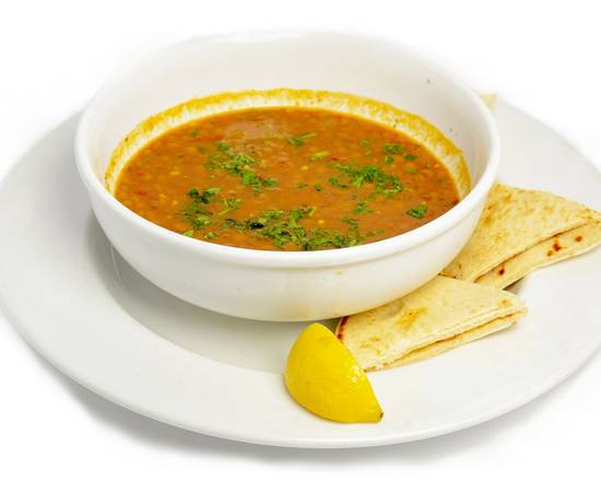 Order Lentil Soup food online from George's Greek Grill-Fig at 7th store, Los Angeles on bringmethat.com