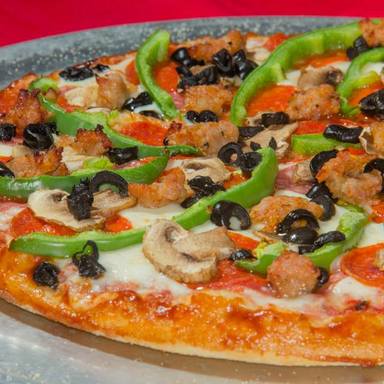 Order California Combo Pizza food online from Papa Ray's Pizza store, Daly City on bringmethat.com