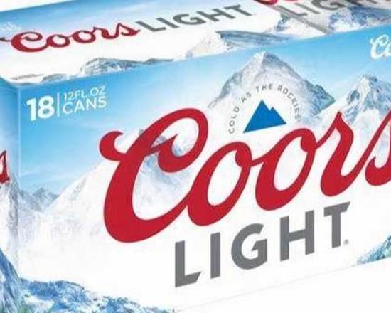 Order Coors Light 18 Pack 12 oz Can food online from Shell store, Antioch on bringmethat.com