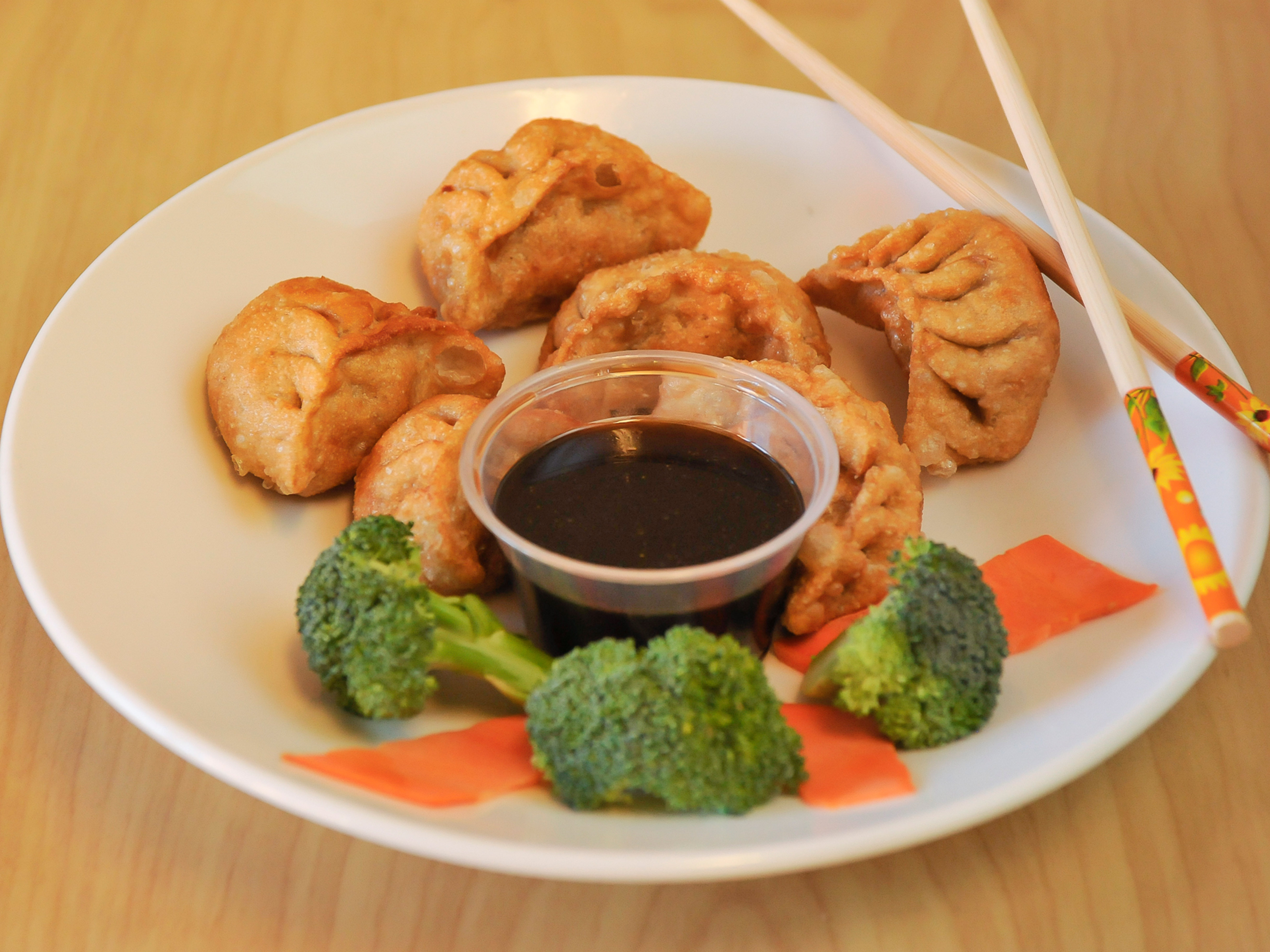 Order A2. Pot Stickers food online from Dragon Palace store, Atlanta on bringmethat.com