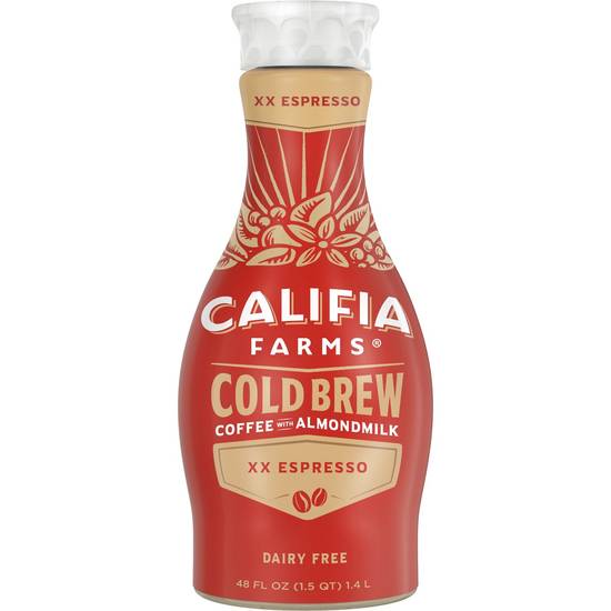 Order Califia Farms XX Espresso Cold Brew Coffee, 48 OZ food online from Cvs store, Temecula on bringmethat.com