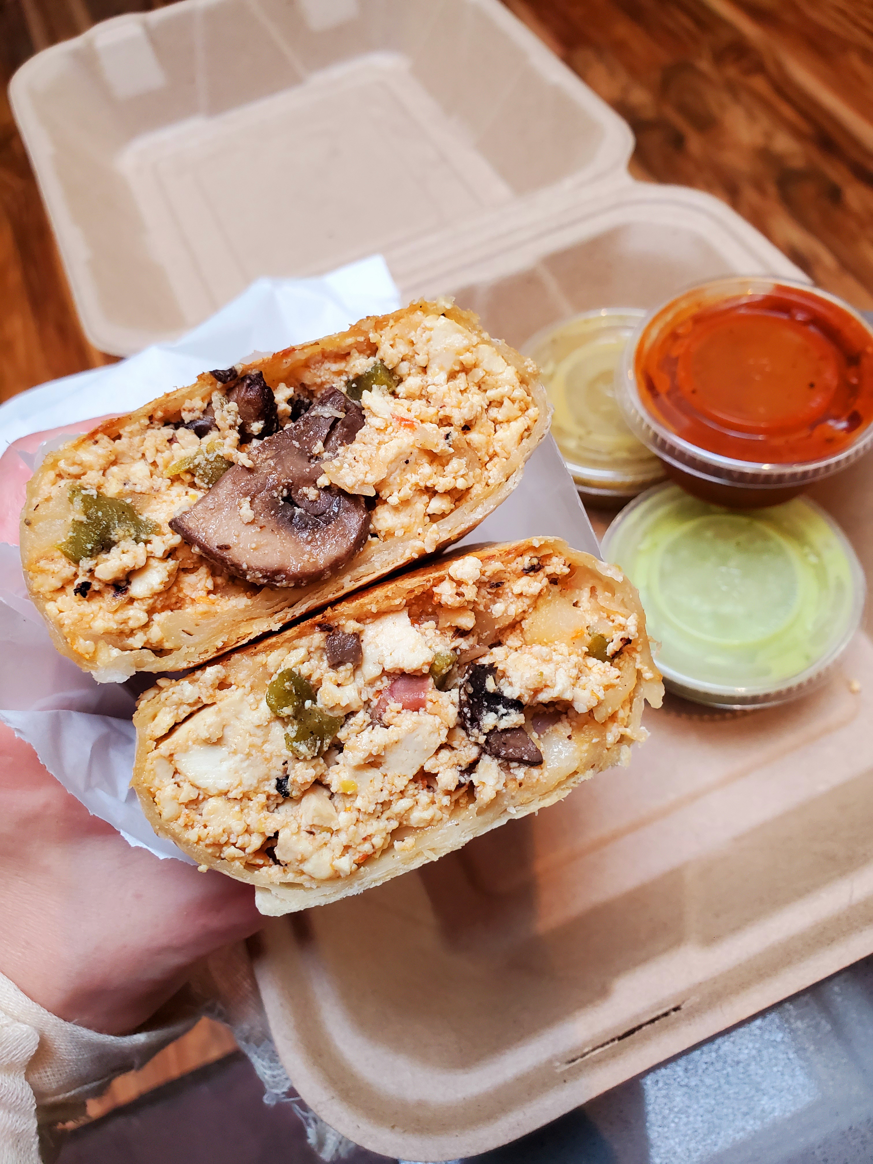 Order Vegan Burrito food online from Cafe Con Todo store, Seattle on bringmethat.com
