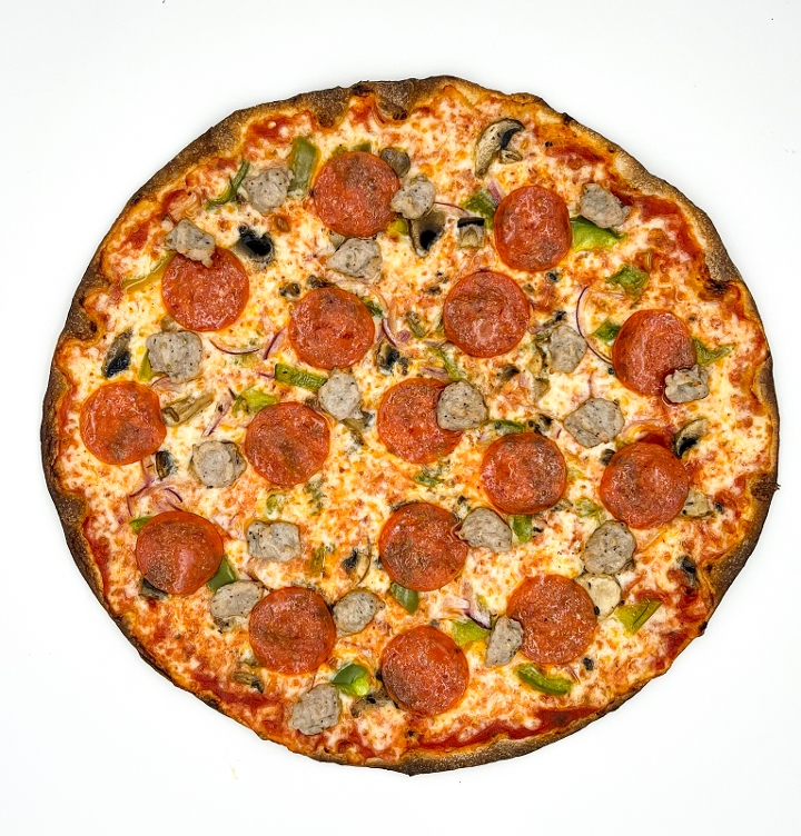 Order Supreme Pizza food online from Mike's Pizza store, Parlin on bringmethat.com