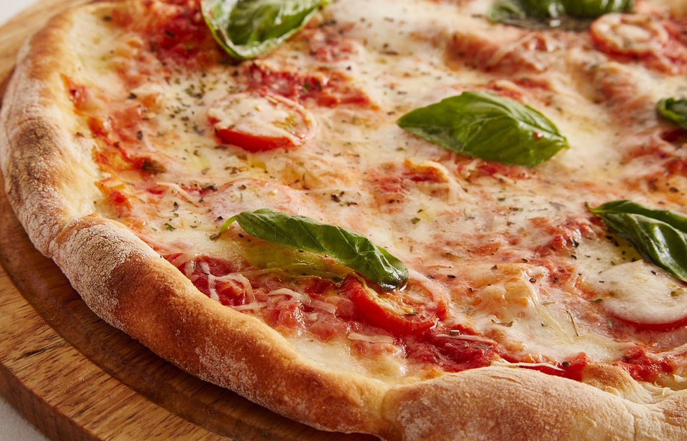 Order Margherita Pizza - Large 16" food online from Linda's Pizza & Restaurant store, Manchester Township on bringmethat.com