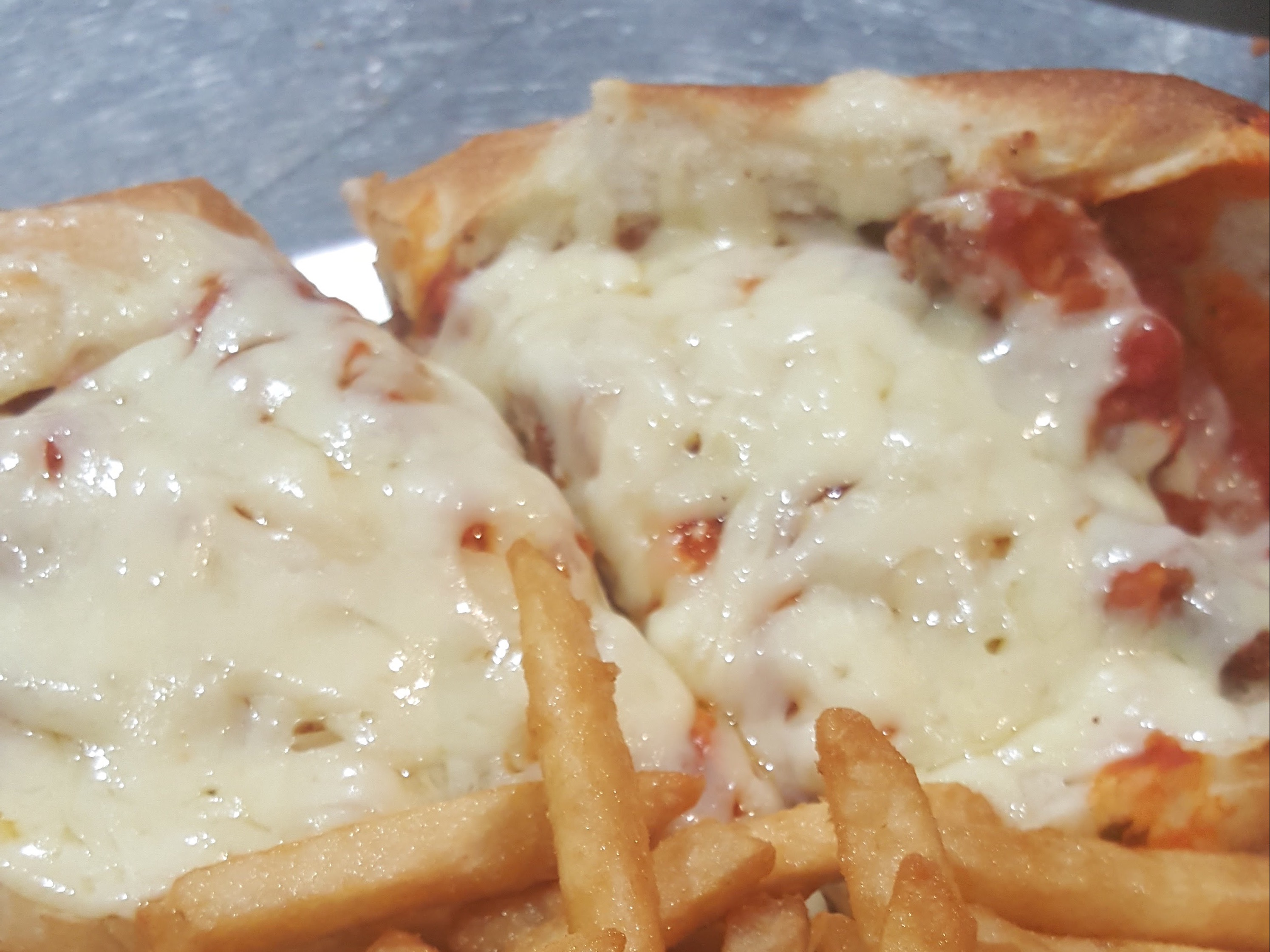 Order CHICKEN PARM WEDGE food online from Pappas Pizza store, Stamford on bringmethat.com