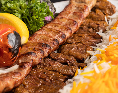 Order Sultani (Beef) food online from Pars Persian Cuisine store, Scottsdale on bringmethat.com