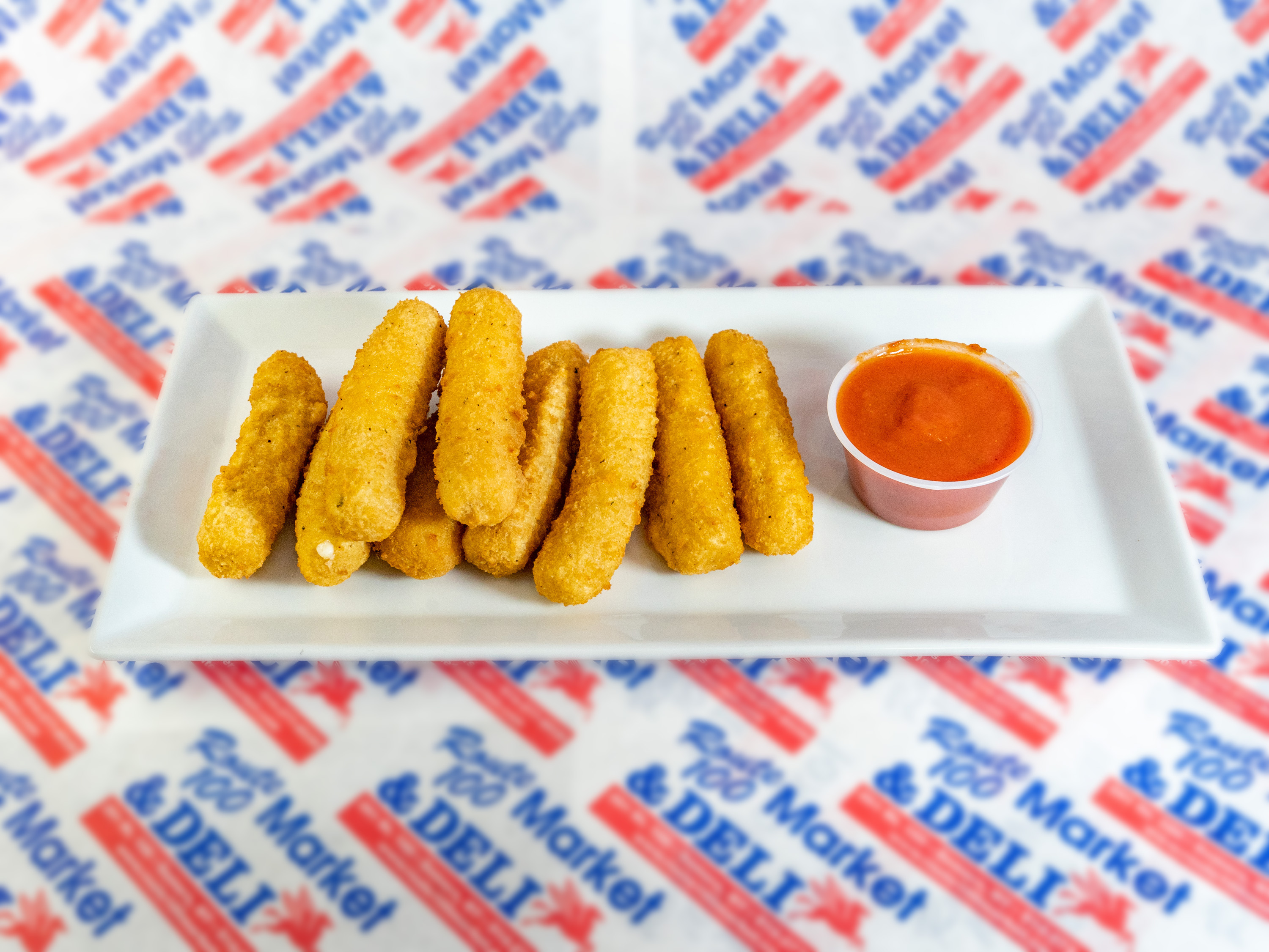 Order Mozzarella Sticks food online from Route 100 Market store, Somers on bringmethat.com