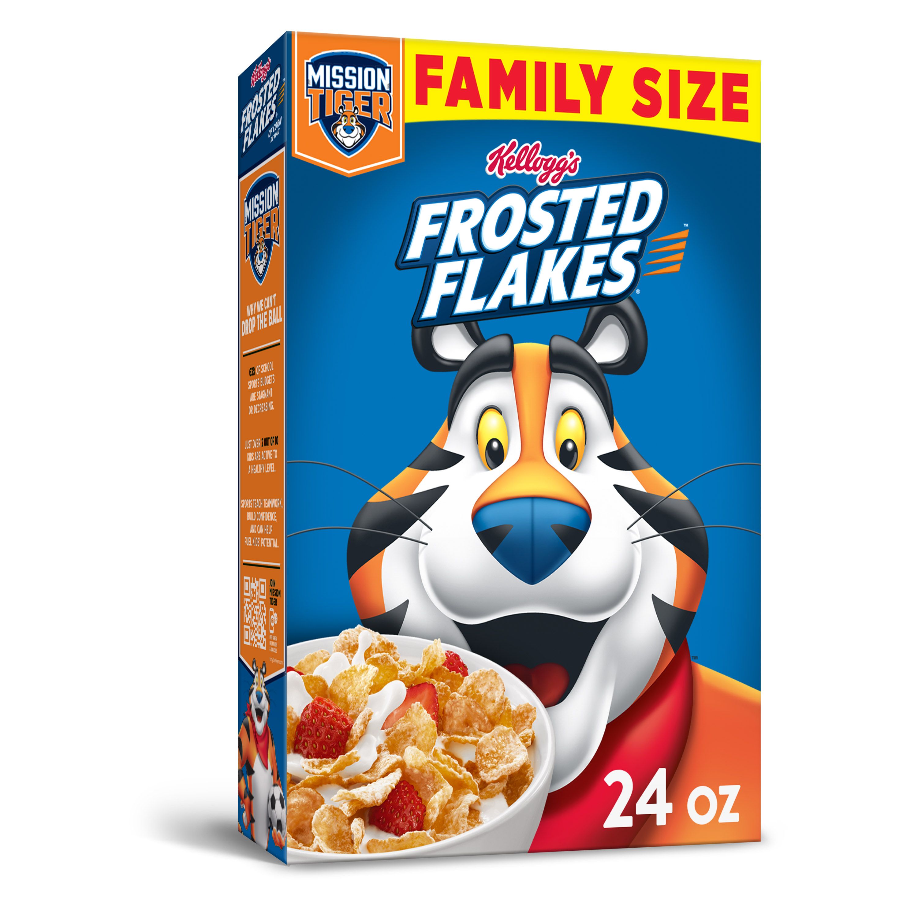 Order Frosted Flakes Cereal BIG BOX 24 oz food online from The Ice Cream Shop store, Providence on bringmethat.com