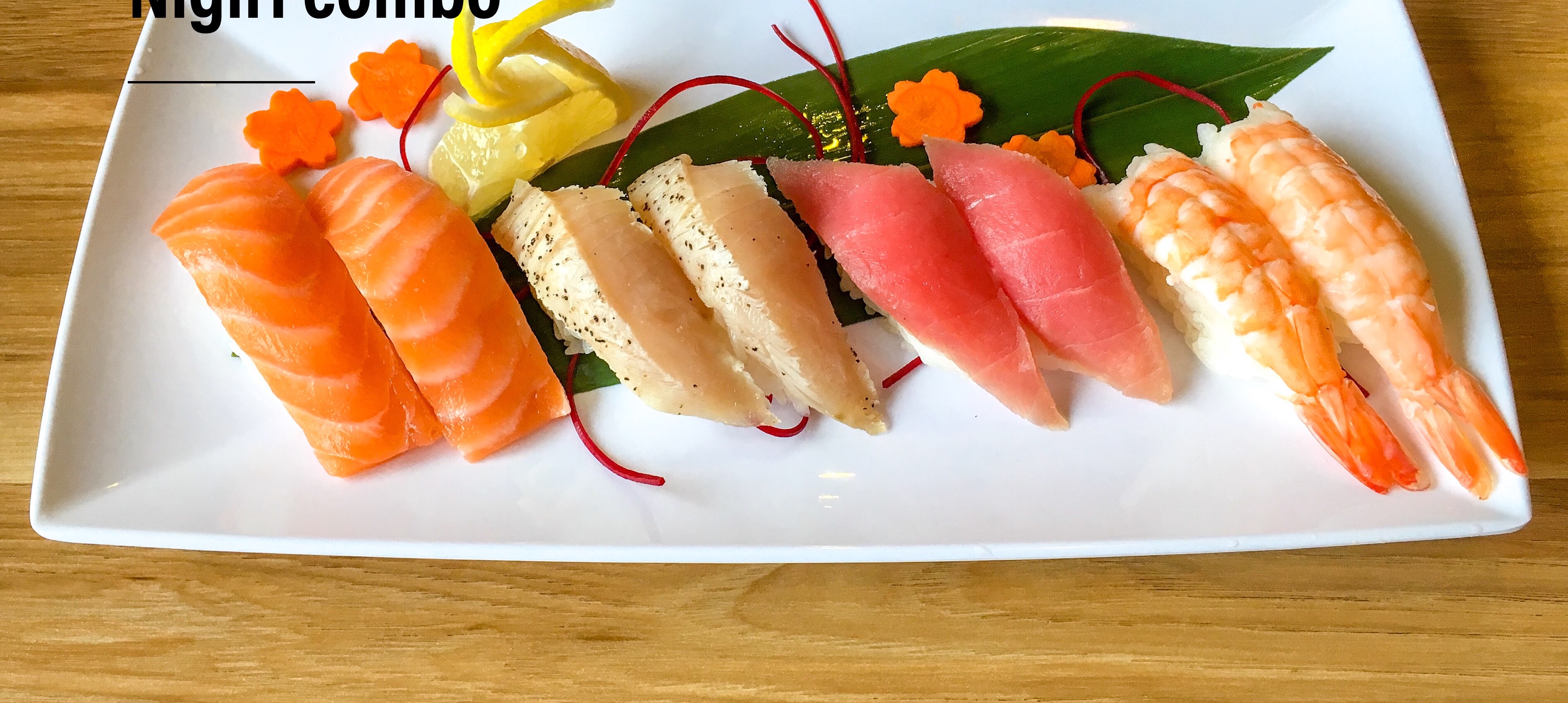 Order Nigiri Combo food online from Rollstop Sushi store, San Pedro on bringmethat.com