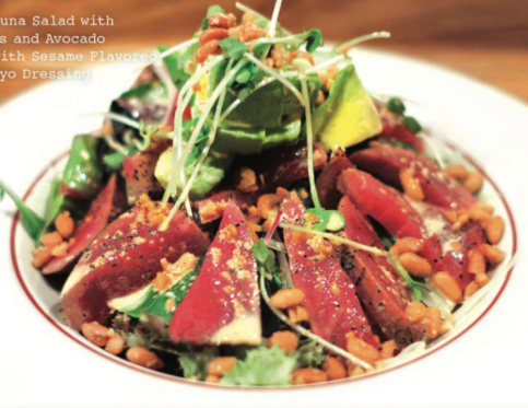 Order Pepper Tuna Salad food online from Ijo Izakaya store, Berkeley on bringmethat.com