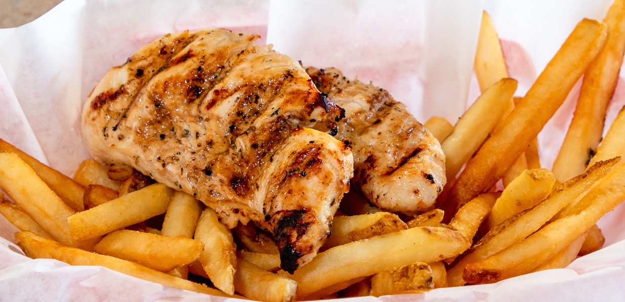 Order Jr. Grilled Chicken Tenders food online from Scotty P store, Garland on bringmethat.com