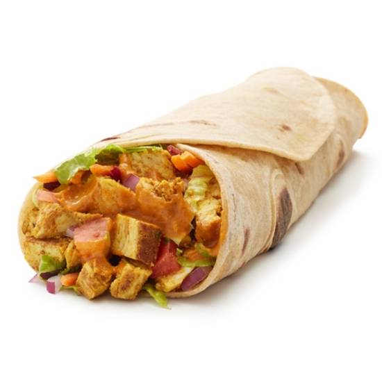 Order whole wheat wrap (Not gluten-free) food online from Tikkaway Grill store, New Haven on bringmethat.com