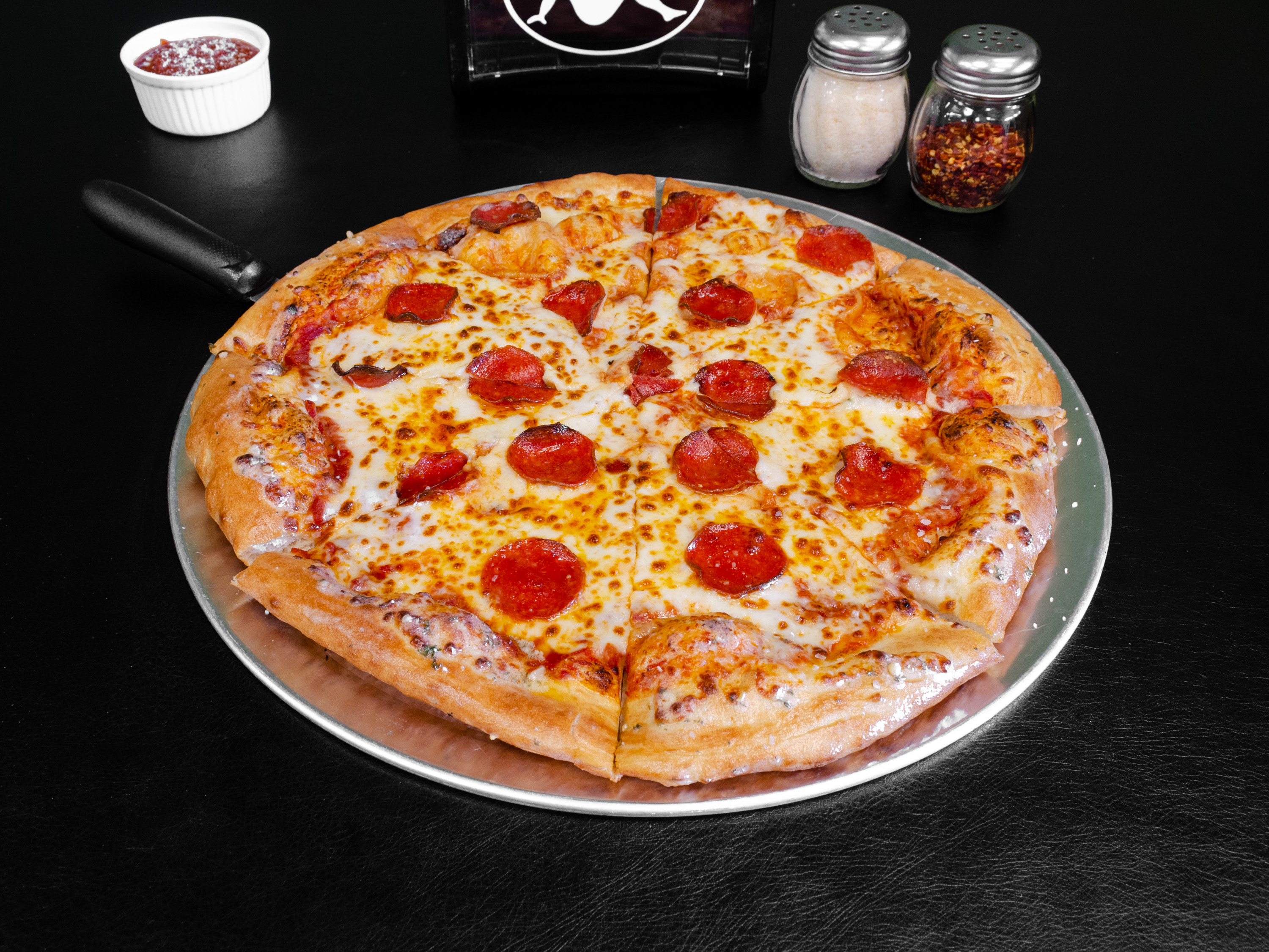 Order The Pepperoni Pizza food online from Fatty Pizza store, Macon on bringmethat.com